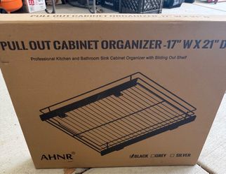 Pull out cabinet organizer - 17w x 21d