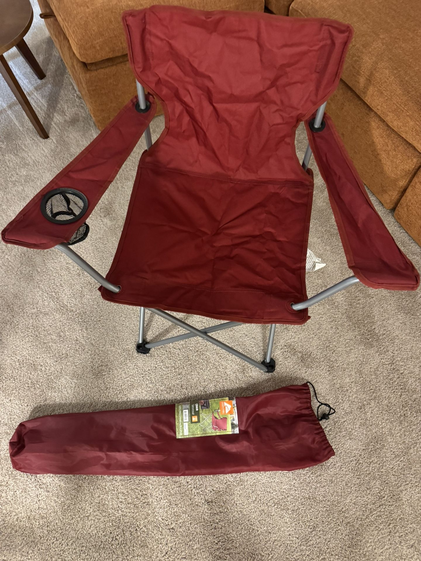 Portable Camping Chairs x 2 