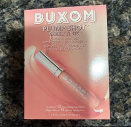 NEW BUXOM PLUMP SHOT SHEER TINT IN SHEER ROSE $4!!!