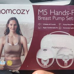 MOMCOZY M5 HANDS FREE BREAST PUMP