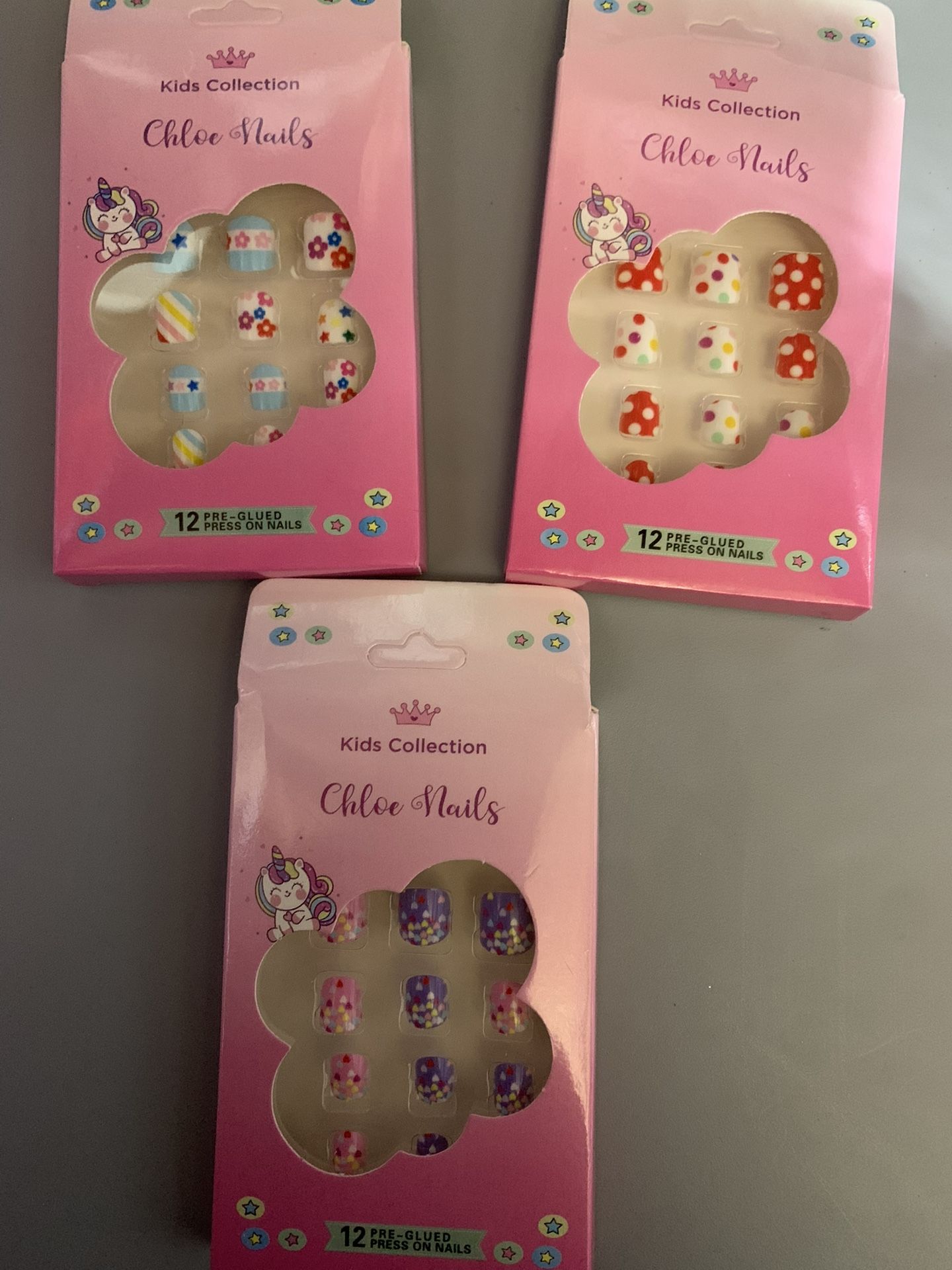 NAILS FOR. GIRLS- NO NEED GLUE 