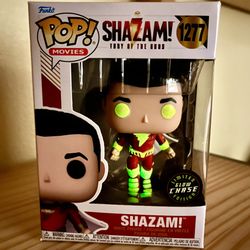 ⚡️Shazam⚡️Glow CHASE Funko Pop!