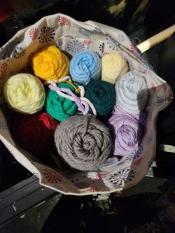 Bag of yarn