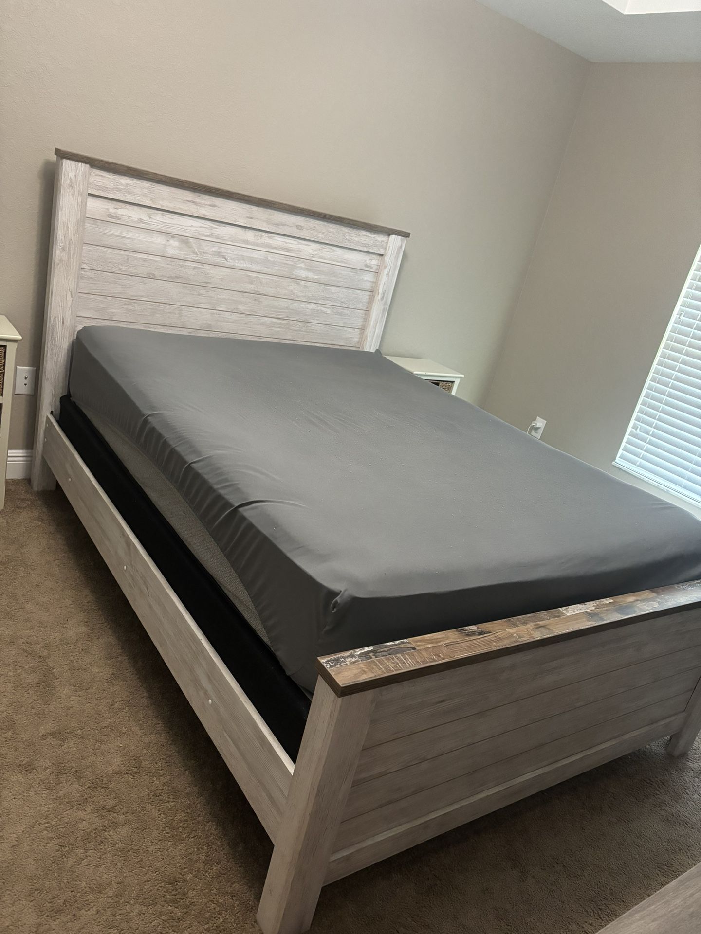 Queen size bed frame