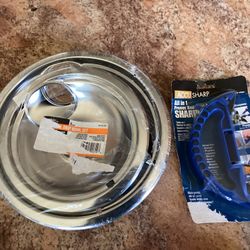 Stove Drip Bowls And Sharpener 