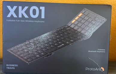 New KX01 ProtoArc Foldable Full Size Wireless Keyboard