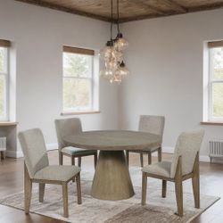 D550 Round Dining Table - 4 Chair 😍😍