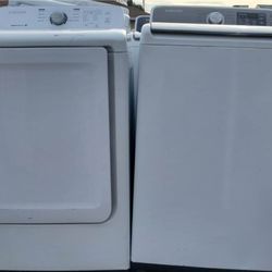 SAMSUNG SET WASHER AND ELECTRIC DRYER WORKING PERFECT DELIVERY SERVICE AVAILABLE WITH INSTALLATION FOR A FEE 