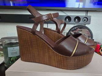 Callisto Wedges 6 And 1/2 Brown