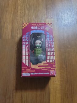 Bandai Twinkle Dolly Demon Slayer Vol 2 Nezuko Kamado Bamboo Basket Figure Keychain Charm New Sealed