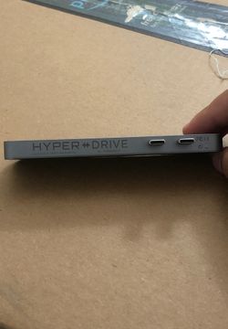 Hyper Drive 7-in-1 USBC Hub, works on Macbooks