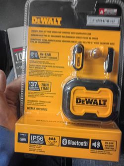 DeWalt headphones $80 brand new