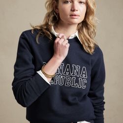 Banana Republic Navy Sweatshirt