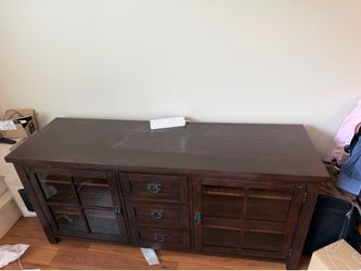 Solid Wood TV Stand