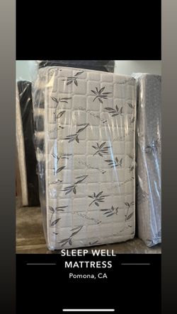 Twin size pillow top mattress