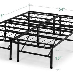 Zinus Foldable Tool Free Full Bed Frame 