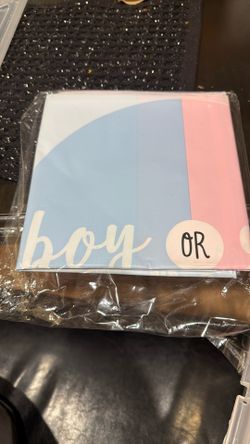 Gender Reveal TABLE covers