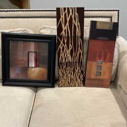 3 Pieces Of  Wall Art