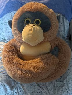 Jumbo Plush Orangutan Stuffed Animal 33 inches long