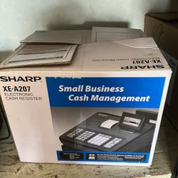 Cash Register And Open Signs