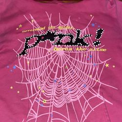 (Pink) Sp5der Hoodie 