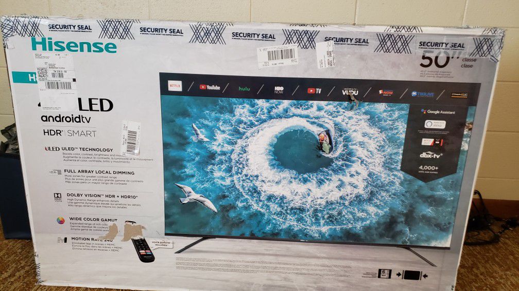 Hisense H8F 50in 4k HDR TV like new (great under $500 & gaming) - gone quick