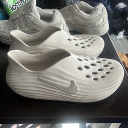 Nike ReactX Rejuven8 recovery casual shoe in the Light Orewood Brown color