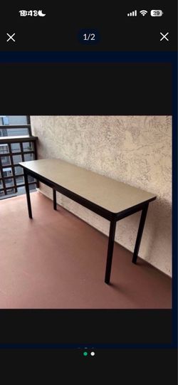 One Heavy Duty Industrial Table
