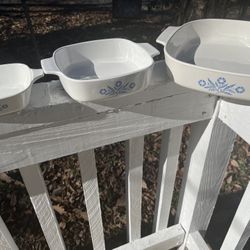 Rare Vintage Corning Ware Blue Cornflower