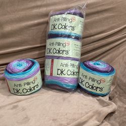 Premier Anti-pilling Yarn  5 pack. DK Colors “Wisteria