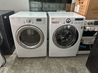 Front load washer and dryer