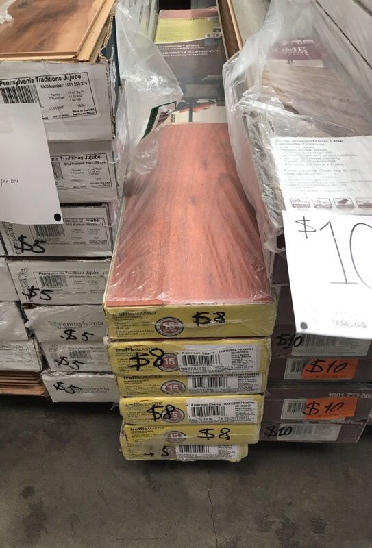 Trafficmaster South American Cherry Laminate Flooring For In Trafficmaster South American Cherry Laminate Flooring For In Glendale Az Offerup