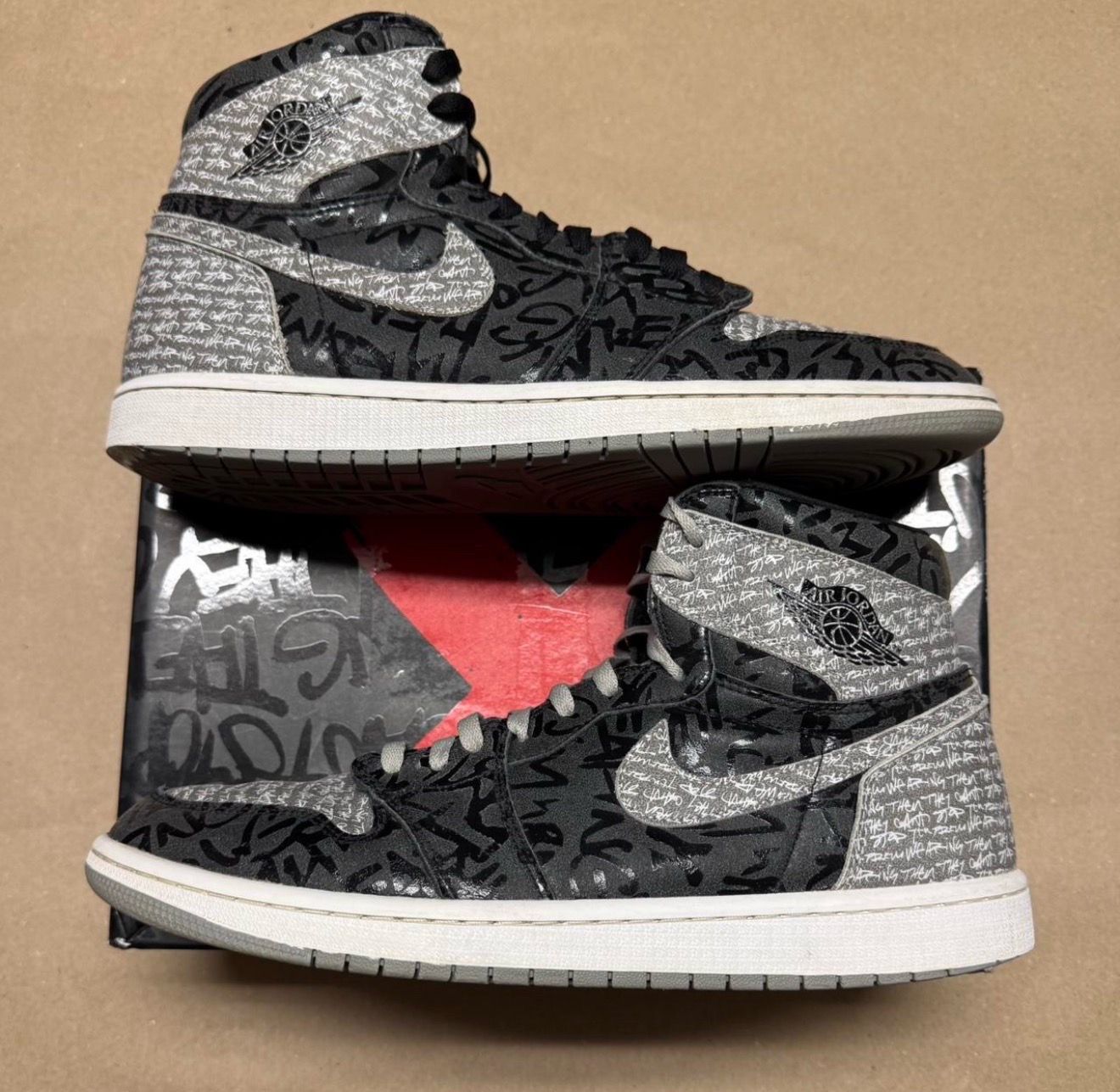 Nike Air Jordan 1 OG High Rebellionaire Mens size 13 Basketball shoes Rare!