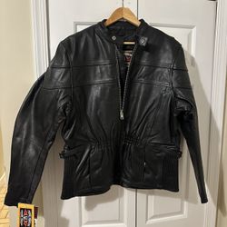 Women’s Leather Jacket (3XL) -(New!)