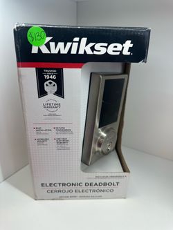 Kwikset electronic deadbolt