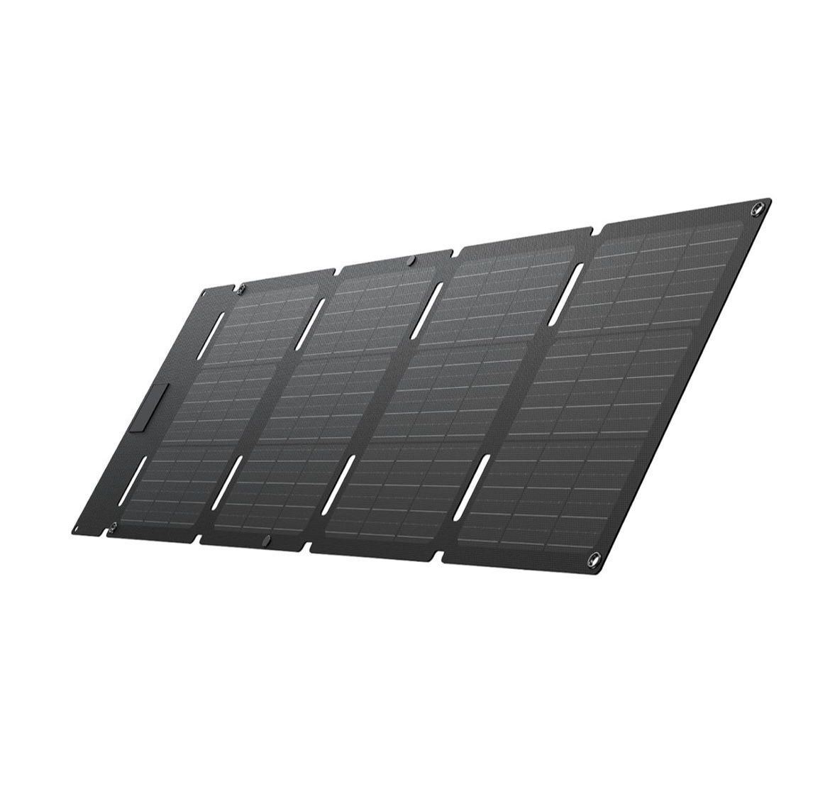 EF ECOFLOW 45W Portable Solar Panel with Type-C, 25% Conversion Efficiency, N Type Solar Cell for Power Stations, IP68 Waterproof, Foldable Lightweigh