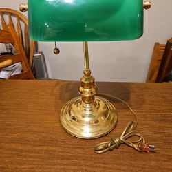Emerald Green Table / Desk Lamp