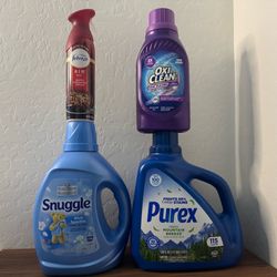 Purex snuggle laundry detergent bundle