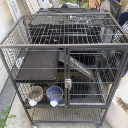 Animal cage for chinchillas/rats/ferrets