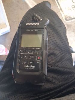 H4n pro handy recorder