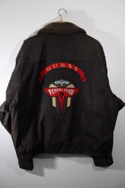 guess flyers club jacket