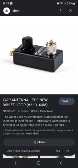 Whizz Loop Antenna