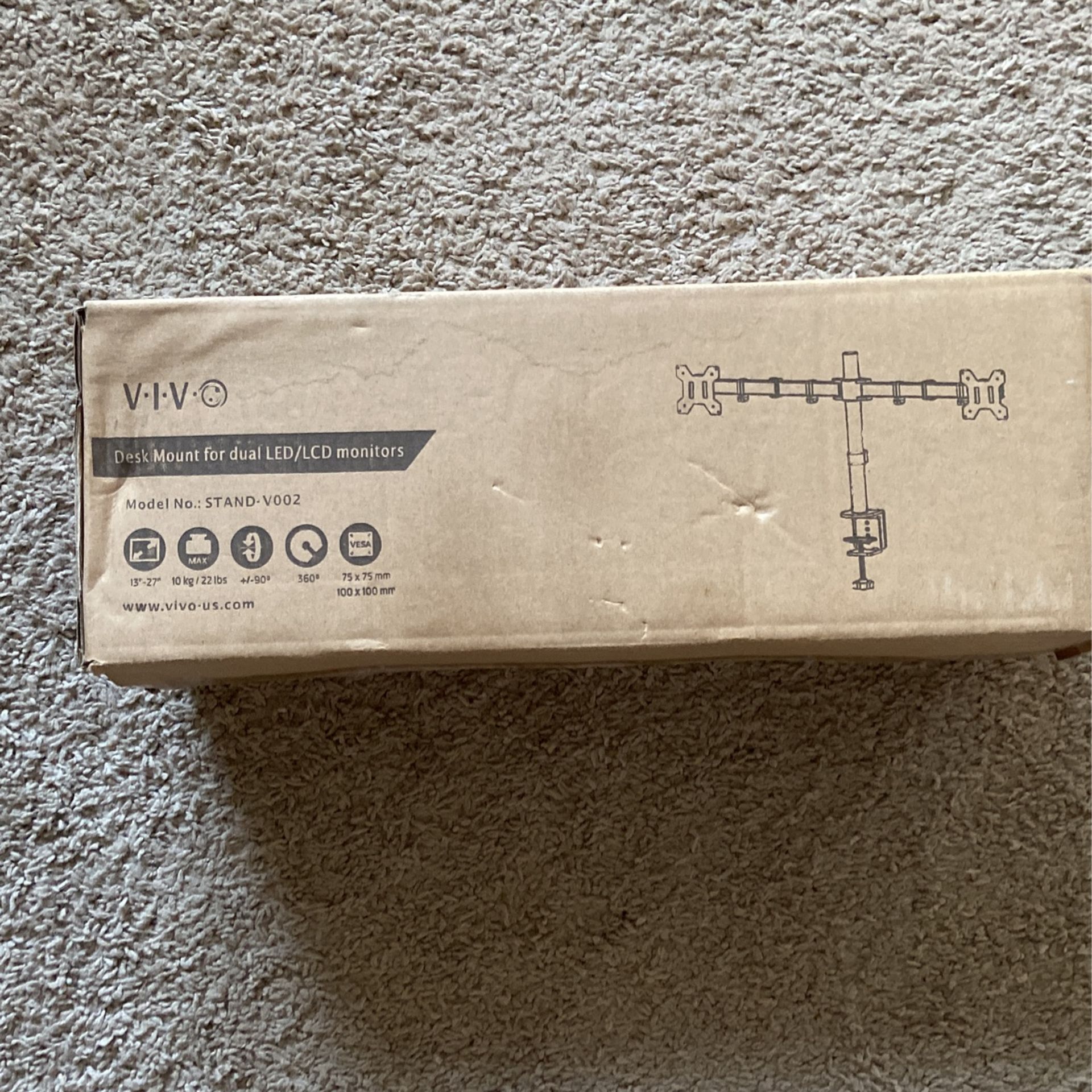 Vivo Dual Monitor Mount