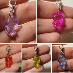 HELLO KITTY PLANNER CHARMS ACRYLICS X5 CAT MANY COLORS