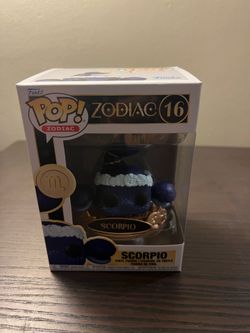 Scorpio Zodiac Sign Funko Pop #16 Vinyl Figure Celestial Calendar Water Signs