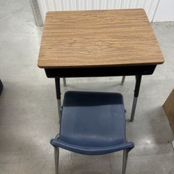 School Chair And Table