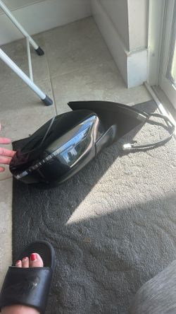 Black Right Side Mirror Nissan Rogue Sport