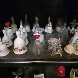 Collectable bells and nik naks