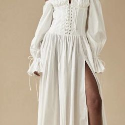 Size Small White Dress Off Shoulder