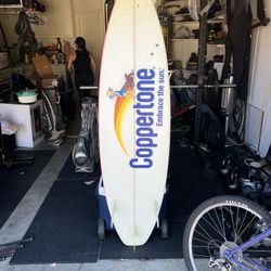 Coppertone Surfboard